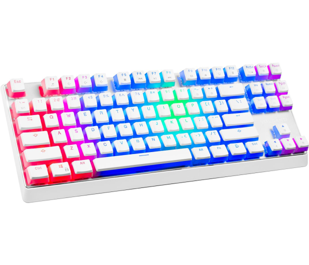 MODECOM Przewodowa klawiatura mechaniczna RGB PUDDING EDITION biała K-MC-LANPARTY-U-RGB-BLUE-200-PUDD - 697612 - zdjęcie 3
